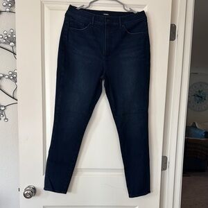 Express Women's Dark Blue Skinny‎ Jeans